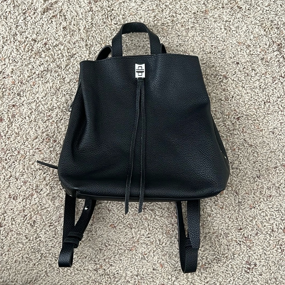 NWT Black Darren Medium Backpack Rebecca Minkoff